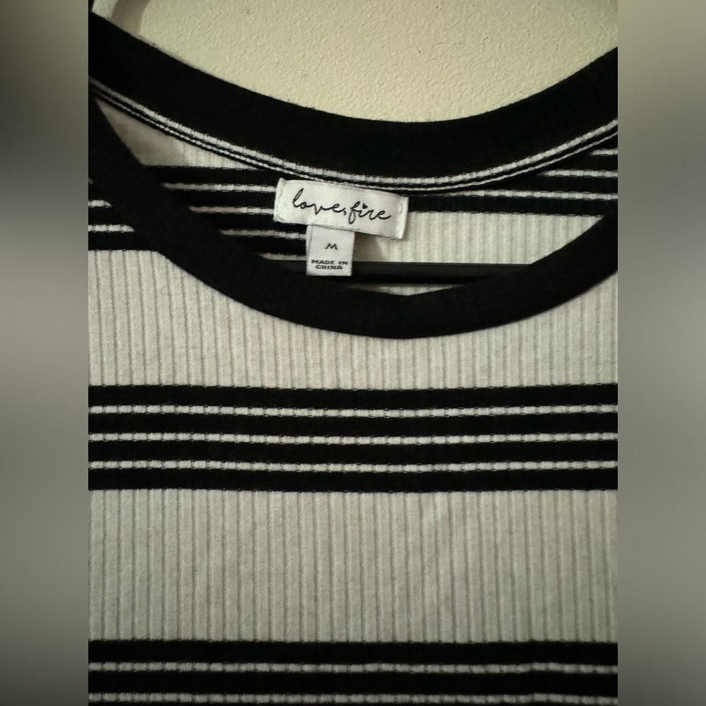 Striped Mini Dress - Size medium - Picture 3 of 4